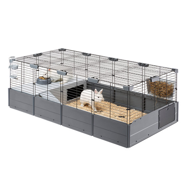 Afbeelding Ferplast Multipla Maxi - Dierenverblijf - 142.5x72x50 cm Grijs door Petsplace.nl