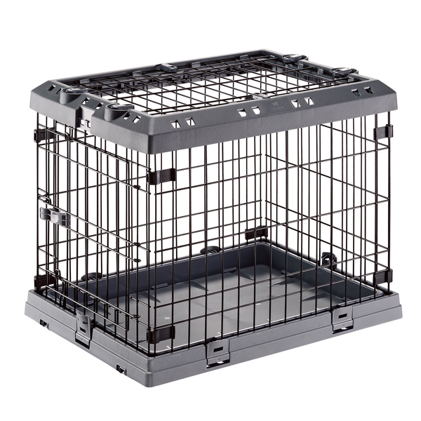 Afbeelding Ferplast Superior Hondenbench Grijs - Bench - 62x47x50 cm door Petsplace.nl