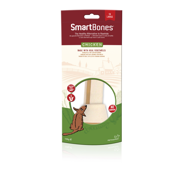 Afbeelding Smartbones Classic Bone Chews Kip - Hondensnacks - Large door Petsplace.nl