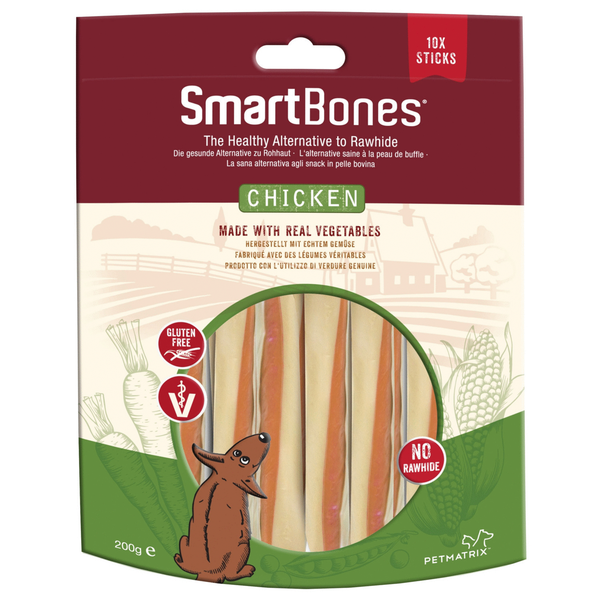 Afbeelding Smartsticks Innovative Chews - Hondensnacks - Kip 10 stuks door Petsplace.nl