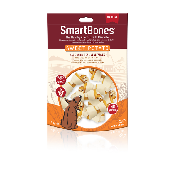 Afbeelding Smartbones Classic Bone Chews Aardappel - Hondensnacks - Mini door Petsplace.nl