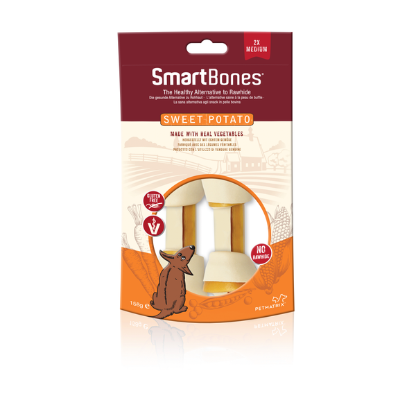 Afbeelding Smartbones Classic Bone Chews Aardappel - Hondensnacks - Medium door Petsplace.nl