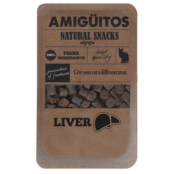 Amigüitos Cat Snacks - Lever