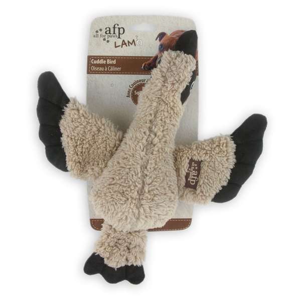 Afbeelding All For Paws Cuddle Vogel - Hondenspeelgoed - 30x25x6 cm Multi-Color door Petsplace.nl