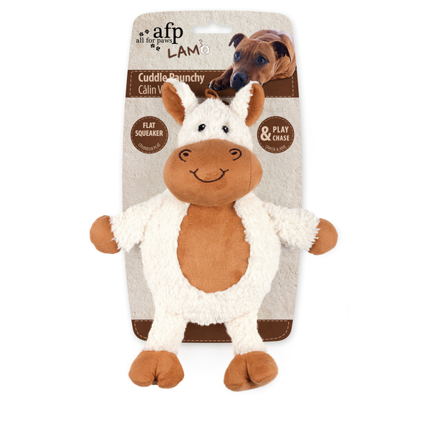 Afbeelding All For Paws Cuddle Paunchy - Hondenspeelgoed - 30x24.5x8.5 cm Multi-Color door Petsplace.nl