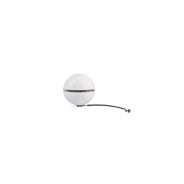 Afbeelding All For Paws Rolling Laser Ball Cat Toy - Kattenspeelgoed - 6.5x6.5x6.5 cm Wit door Petsplace.nl