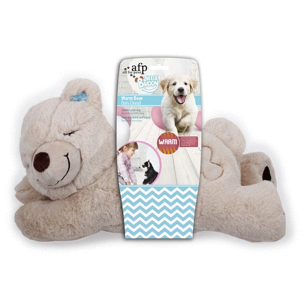 Afbeelding All For Paws Warm Bear - Hondenspeelgoed - 38x20x18 cm Bruin door Petsplace.nl