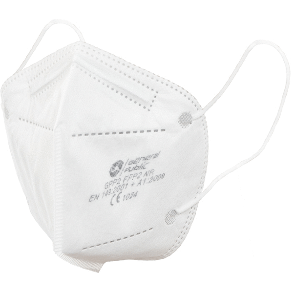 Afbeelding Cerva Stofmasker Saar Ffp2 - Stofbeschermers - 160 g 10 stuks One Size door Petsplace.nl