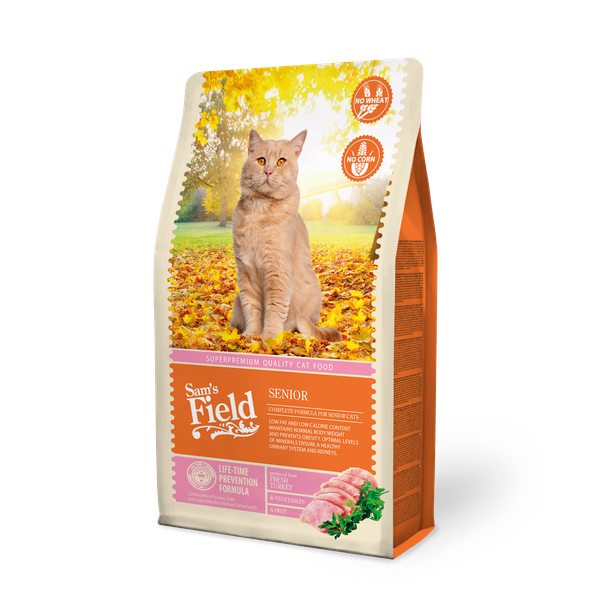 Afbeelding Sam's Field Cat Senior - Kattenvoer - 2.5 kg door Petsplace.nl