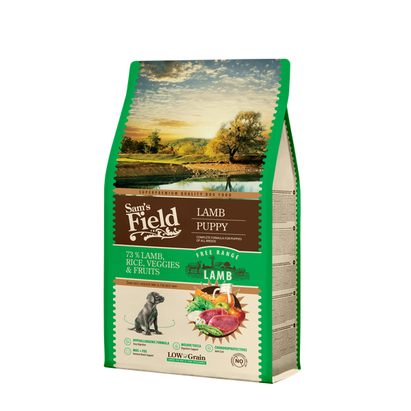 Sam's Field Puppy Lam - Hondenvoer - 2.5 kg