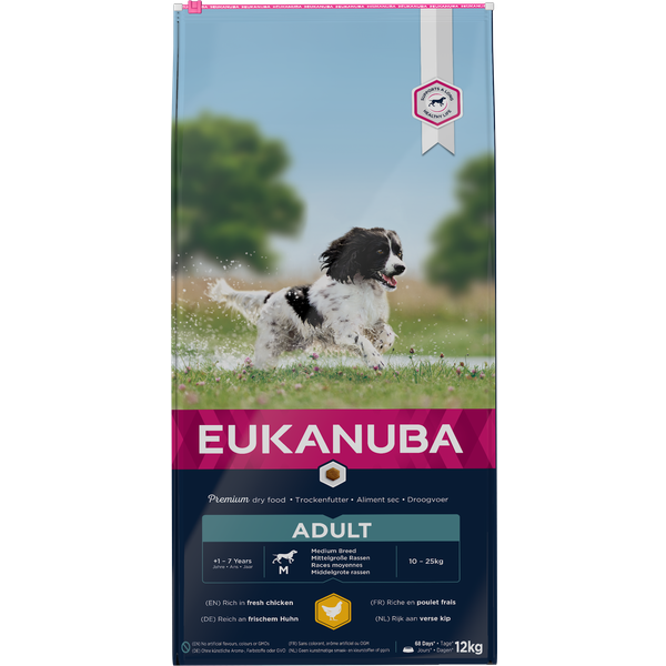 EUK A.ADULT MEDIUM BREED 12KG 00001