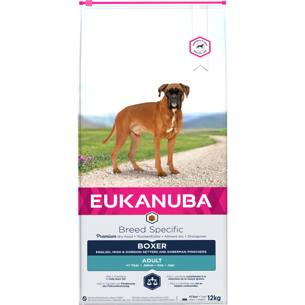 Afbeelding Eukanuba Boxer hondenvoer 12 kg door Petsplace.nl