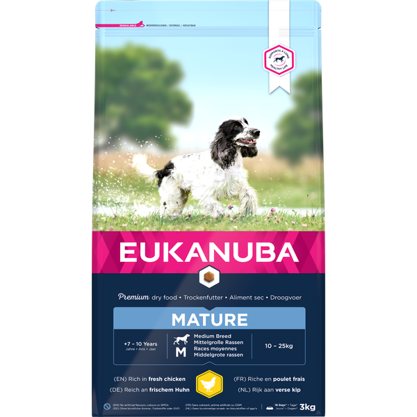 Afbeelding Eukanuba Dog - Thriving Mature - Medium Breed - 3 kg door Petsplace.nl