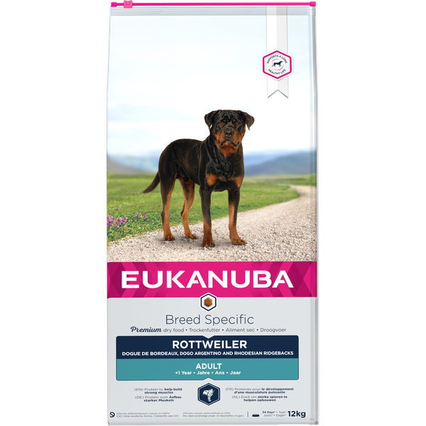 Eukanuba Rottweiler hondenvoer 12 kg