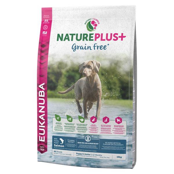 Afbeelding Eukanuba Nature Plus Grain Free - Puppy - 10 kg door Petsplace.nl