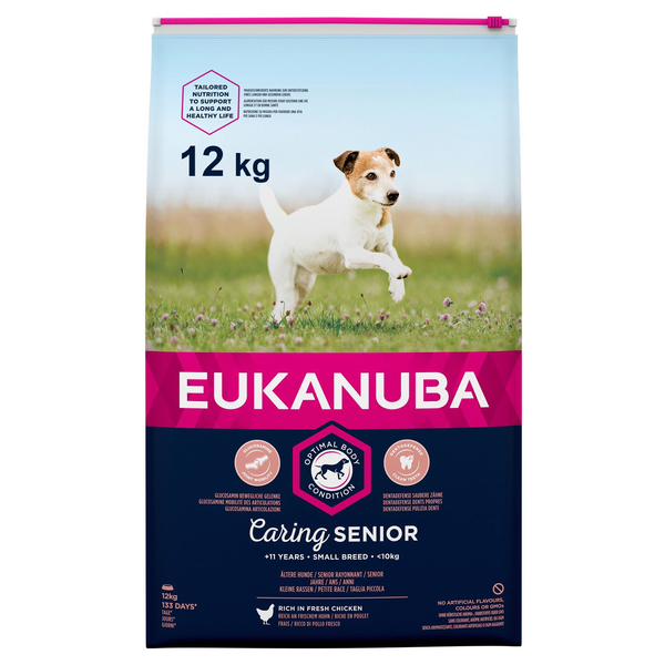 Afbeelding Eukanuba Dog - Caring Senior - Small Breed - 12 kg door Petsplace.nl