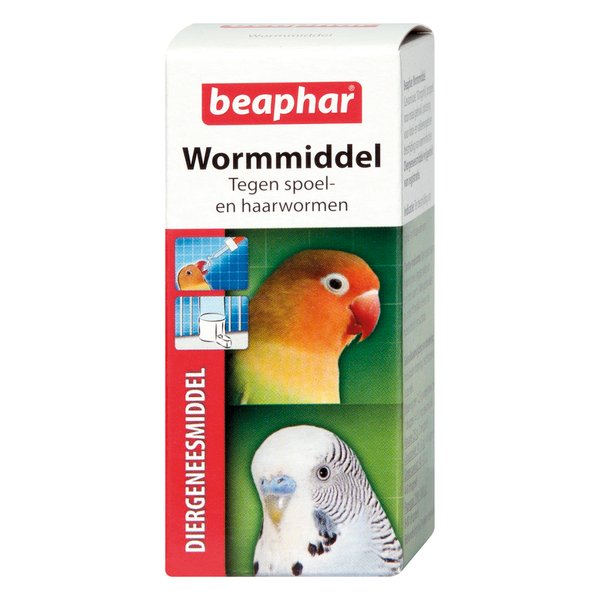 Afbeelding Beaphar Wormmiddel voor vogels 10 ml door Petsplace.nl