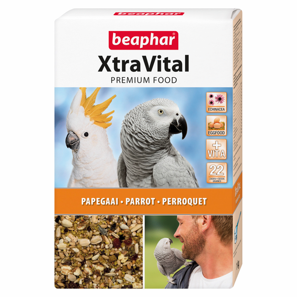 Afbeelding Xtra Vital Papegaai - Vogelvoer - 1 kg door Petsplace.nl