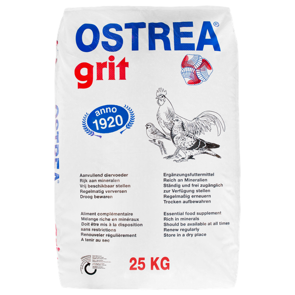 Ostrea Roodsteen Met Kalk - Supplement - 20 kg