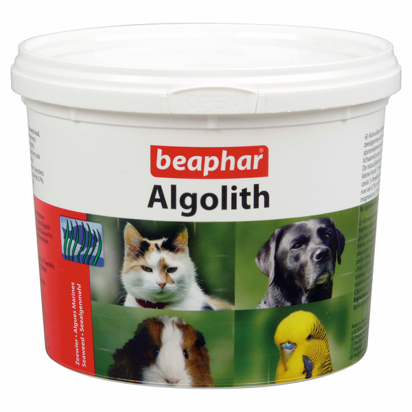 Afbeelding Beaphar Algolith Zeewier hond en kat 500 gram door Petsplace.nl