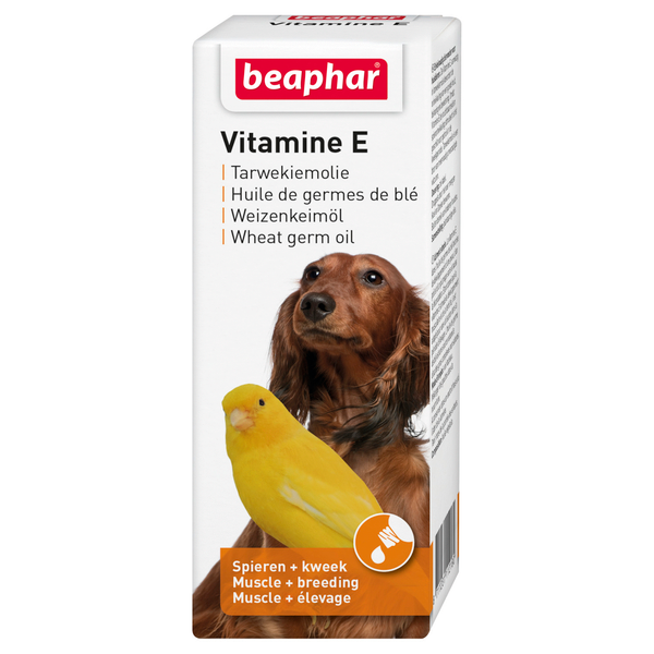 Afbeelding Beaphar - Vitamine E (Tarwekiemolie) door Petsplace.nl