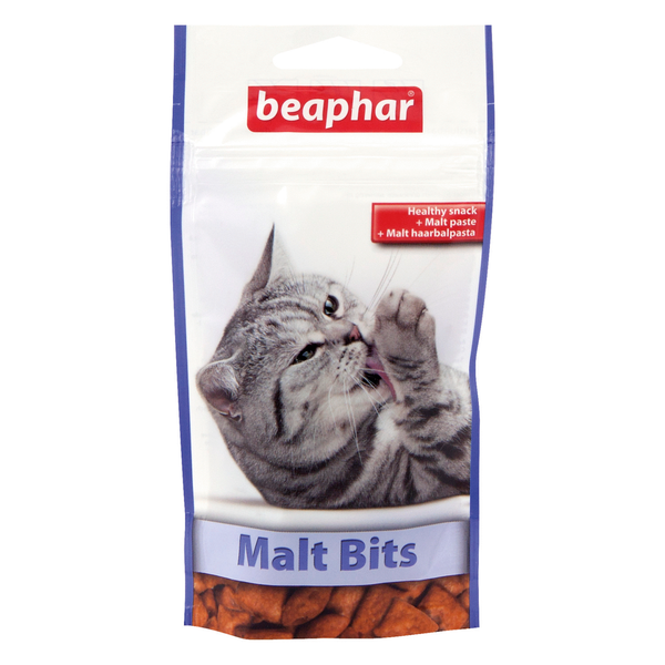 Afbeelding Beaphar Malt-Bits Pasta - Kattensnack - 35 g door Petsplace.nl