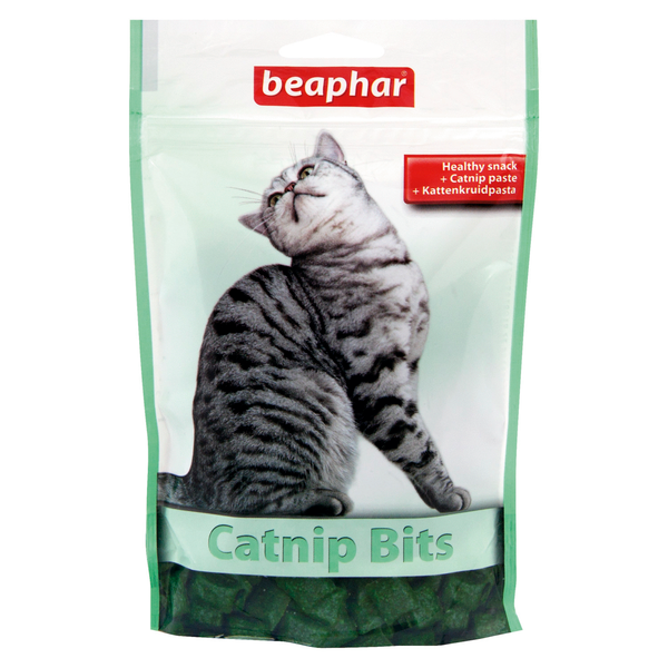Afbeelding Beaphar Catnip-Bits Vitamin - Kattensnack - 150 g door Petsplace.nl