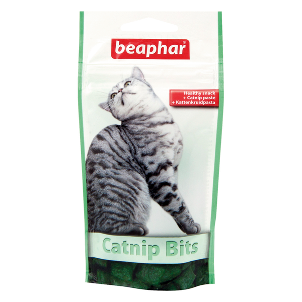 Afbeelding Beaphar - Catnip-bits door Petsplace.nl