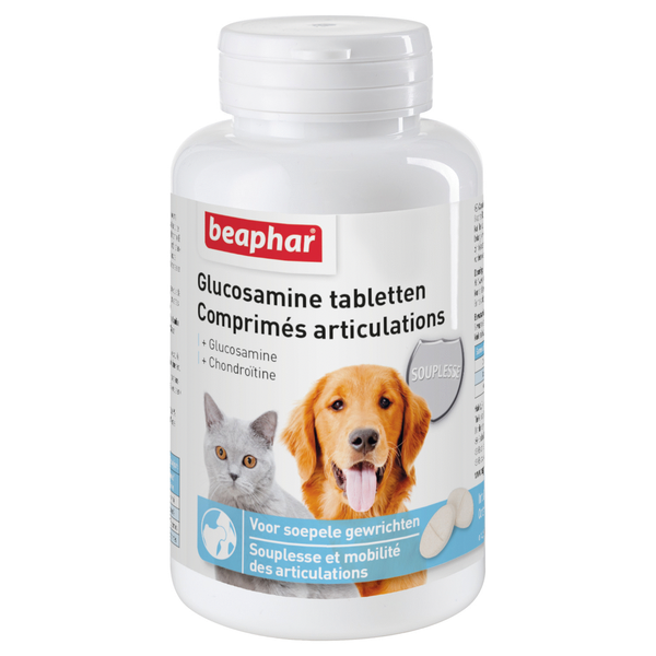 Beaphar Glucosamine Tabletten voor hond en kat 60 Tabletter