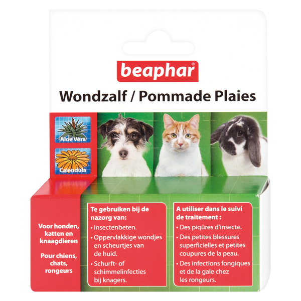 Afbeelding Beaphar Wondzalf voor de hond kat en knaagdier 30 gram door Petsplace.nl