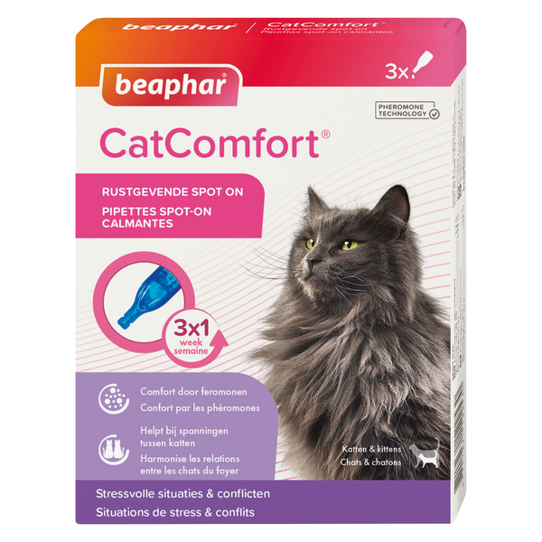 Beaphar CatComfort Spot On voor de kat 3 pipetten