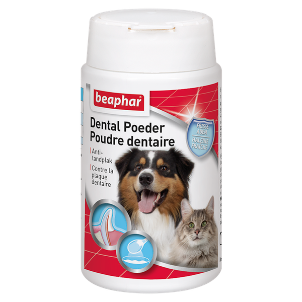 Beaphar Dental Poeder voor hond en kat 2 x 75 gram