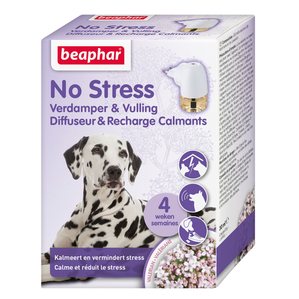 Beaphar No Stress Verdamper Met Vulling Hond - Anti stressmiddel - 30 ml