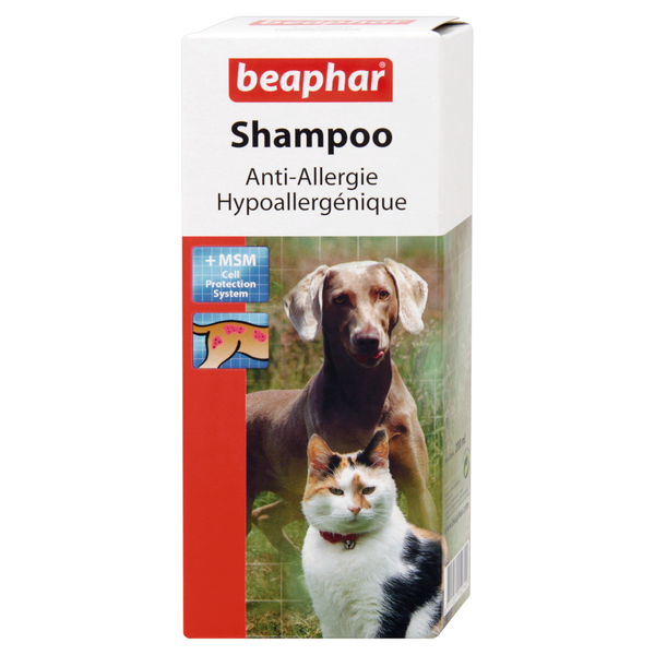 Afbeelding Beaphar Shampoo Anti - Allergie - Hondenvachtverzorging - 200 ml door Petsplace.nl