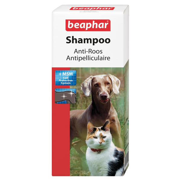 Afbeelding Beaphar Shampoo Anti-Roos - Hondenvachtverzorging - 200 ml door Petsplace.nl