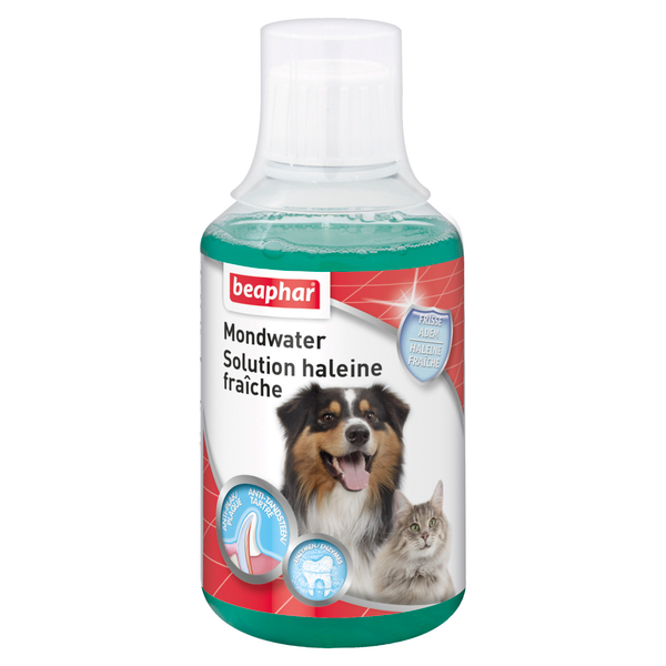 Beaphar Mondwater voor hond en kat 250 ml