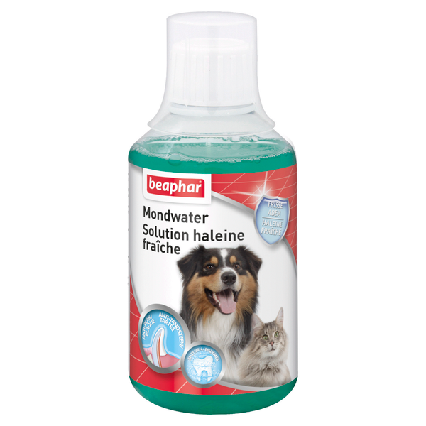 Afbeelding Beaphar Mondwater voor hond en kat 250 ml door Petsplace.nl