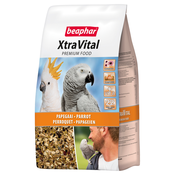 Afbeelding Beaphar Xtra Vital Papegaaienvoer 2,5 kg door Petsplace.nl