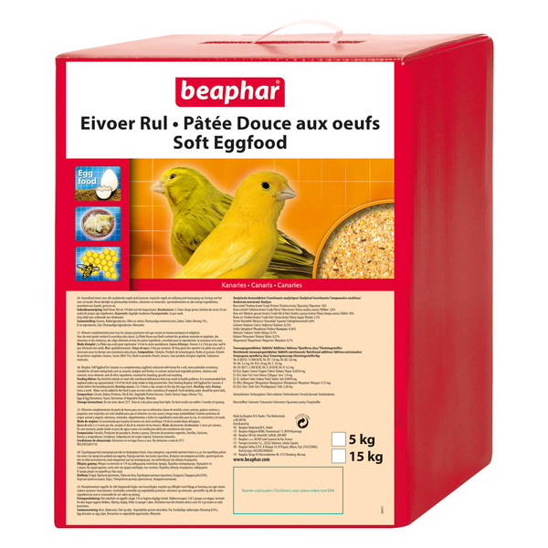 Afbeelding Beaphar Eivoer Rul - Vogelvoer - 5 kg door Petsplace.nl