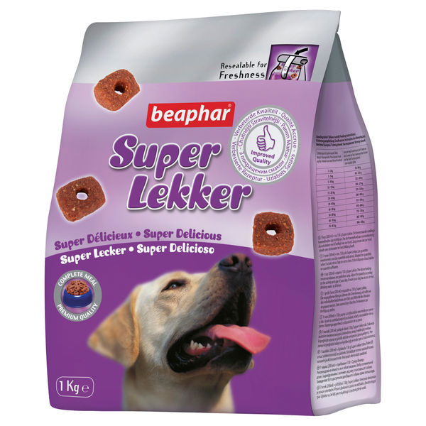Afbeelding Beaphar Super Lekker - snack & training 1 kg door Petsplace.nl
