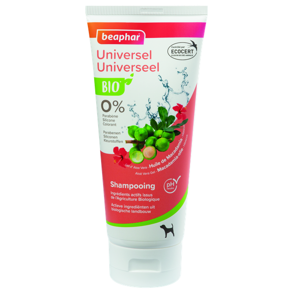 Afbeelding Beaphar Bio Shampoo Universeel - Hondenvachtverzorging - 200 ml door Petsplace.nl