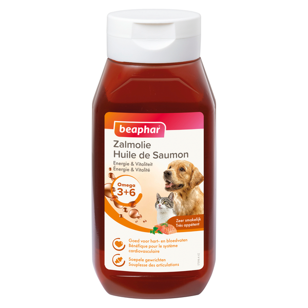 Afbeelding BEA ZALMOLIE 430ML N 00001 door Petsplace.nl