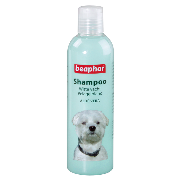 Afbeelding Beaphar shampoo hond witte vacht door Petsplace.nl