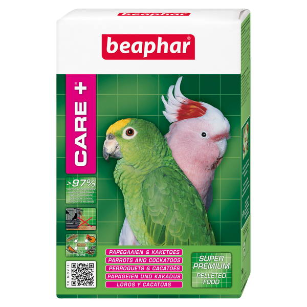 Beaphar Care Plus Papegaai & Kaketoevoer - Vogelvoer - 1 kg