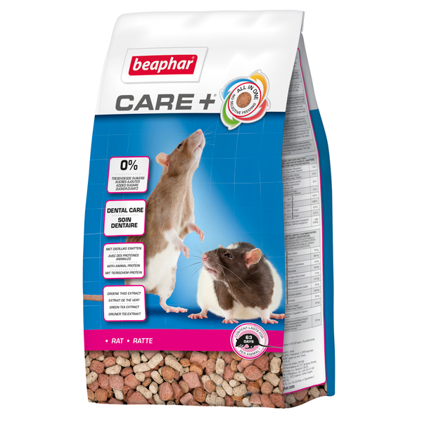 Afbeelding Beaphar Care+ Rat - 700 g door Petsplace.nl