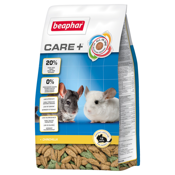 Afbeelding BEA CARE+ CHINCHILLA 250GR 00001 door Petsplace.nl