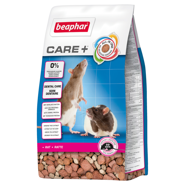 Beaphar Care Plus Rat Rattenvoer 250 g online kopen