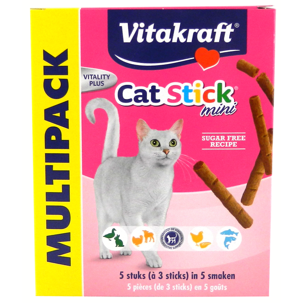 Afbeelding Vitakraft - Catstick mini - Multipack door Petsplace.nl
