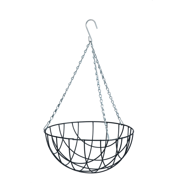 Afbeelding Nature Hanging Basket - Ophangen En Haken - 30x30x15.4 cm Grijs door Petsplace.nl