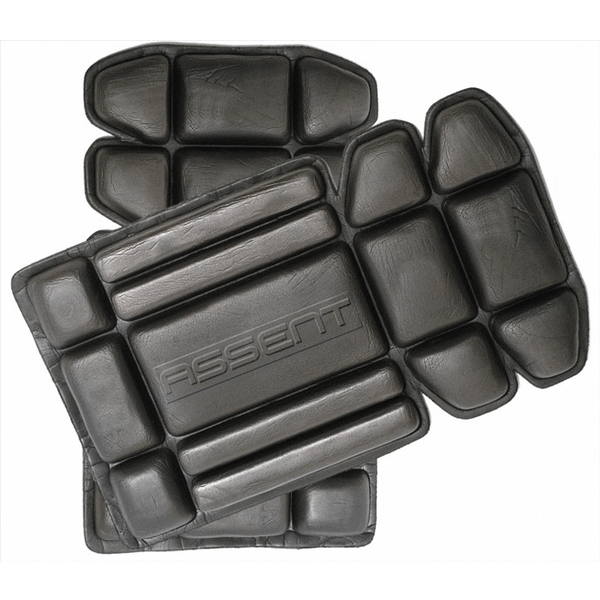 Assent Kniebeschermers - Kniestukken - 25x15 cm Zwart per paar Flexibel